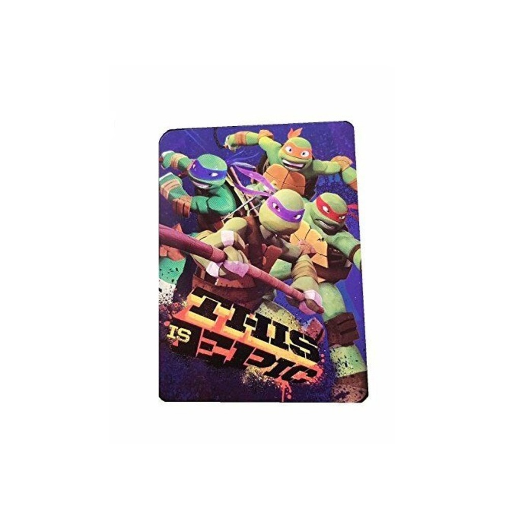 Teenage Mutant Ninja Turtles Plush Blanket Throw,